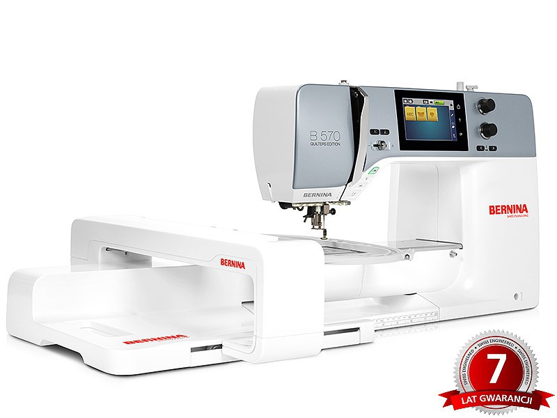 Bernina B570QE embroidery machine. Bernina Embroidery machines Wiking Polska - 1 Bernina B570QE embroidery machine. Bernina Embroidery machines Wiking Polska - 1