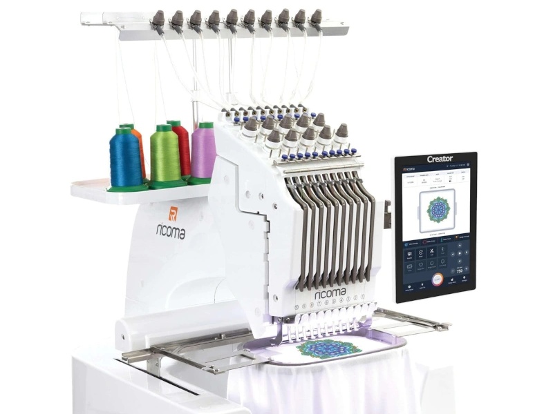 Ricoma CREATOR EM1010-10 embroidery machine - 10 needles | Wiking Polska | Embroidery machines for industry