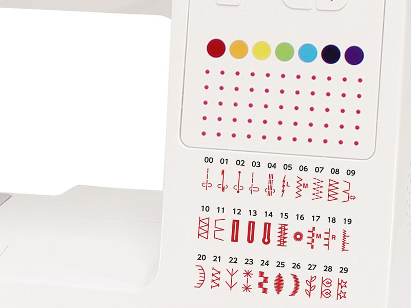 Maszyna do szycia Janome Juno J30 JANOME Maszyny elektroniczne Wiking Polska - 2 Maszyna do szycia Janome Juno J30 JANOME Maszyny elektroniczne Wiking Polska - 2