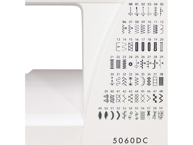 Sewing machine JANOME 5060DC JANOME Electronic machines Wiking Polska - 2 Sewing machine JANOME 5060DC JANOME Electronic machines Wiking Polska - 2