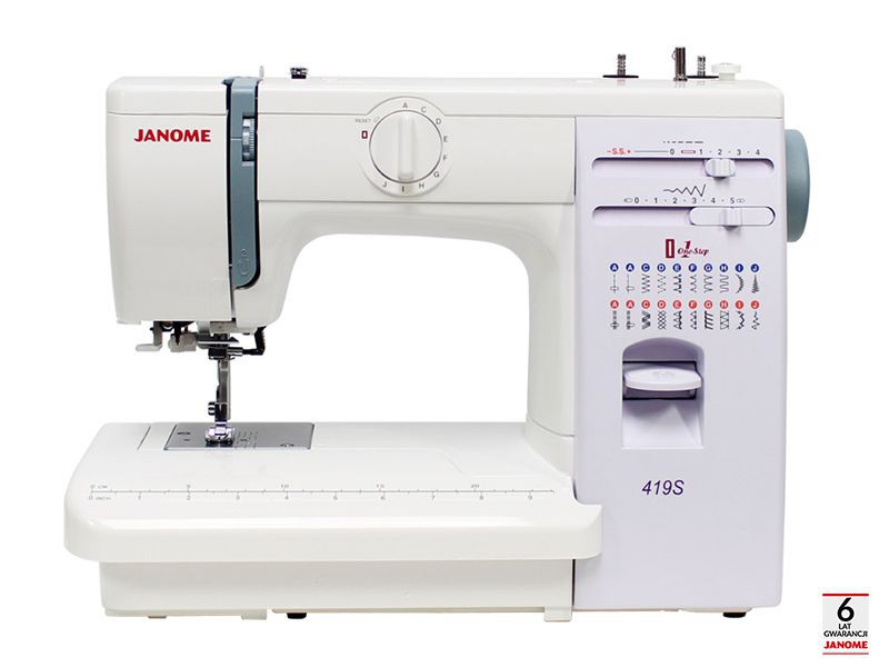 Sewing machine Janome 419S JANOME Mechanical machines Wiking Polska - 1