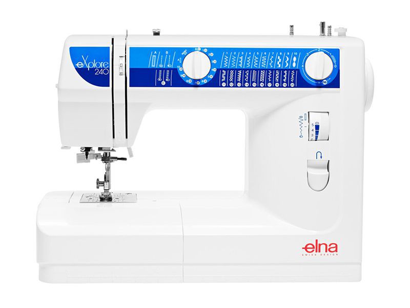 Elna eXplore 240 Sewing Machine Demonstration 