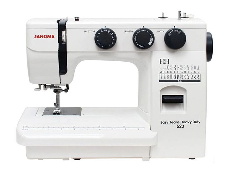 Sewing machine Janome Easy Jeans Havy Duty 523 JANOME Mechanical machines Wiking Polska - 5