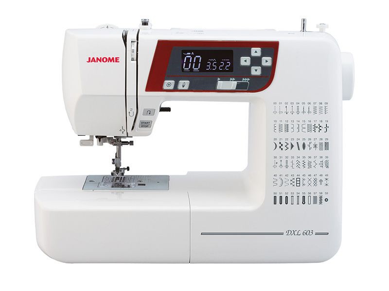 Sewing machine JANOME DXL603 JANOME Electronic machines Wiking Polska - 4