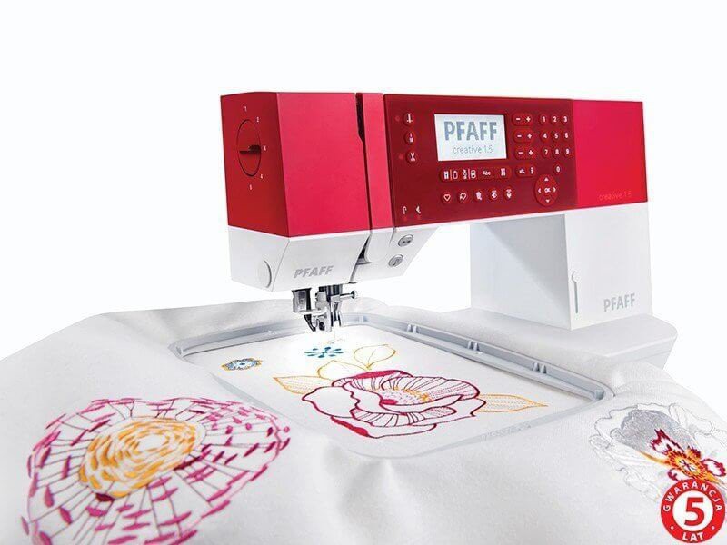 Embroidery machine Pfaff Creative 1.5. PFAFF Embroidery machines Wiking Polska - 9