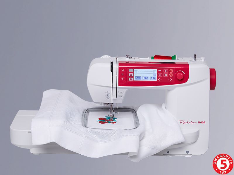 Maszyna do szycia Redstar H400 REDSTAR Maszyny elektroniczne Wiking Polska - 3 Maszyna do szycia Redstar H400 REDSTAR Maszyny elektroniczne Wiking Polska - 3