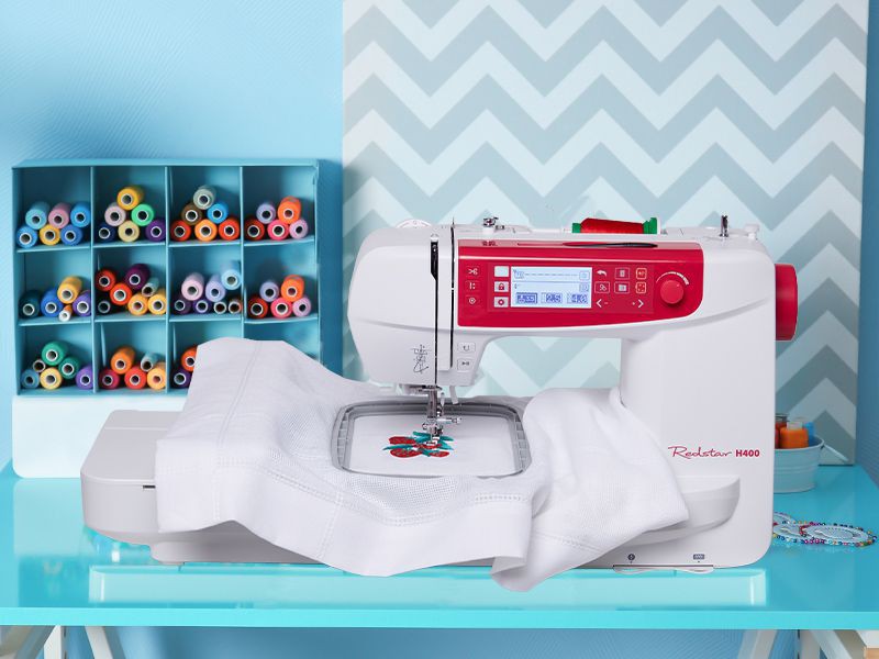 Hafciarka Redstar H400. REDSTAR Hafciarki do rzemiosła Wiking Polska - 3