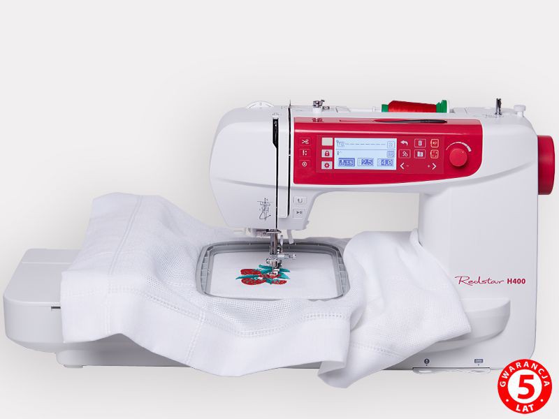 Embroidery machine Redstar H4 00. REDSTAR Embroidery machines for crafts Wiking Polska - 2