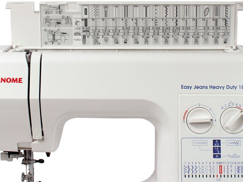 Sewing machine Janome 1800 HD Easy Jeans JANOME Mechanical machines Wiking Polska - 1