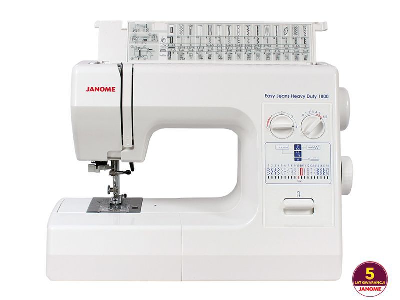 Sewing machine Janome 1800 HD Easy Jeans JANOME Mechanical machines Wiking Polska - 3