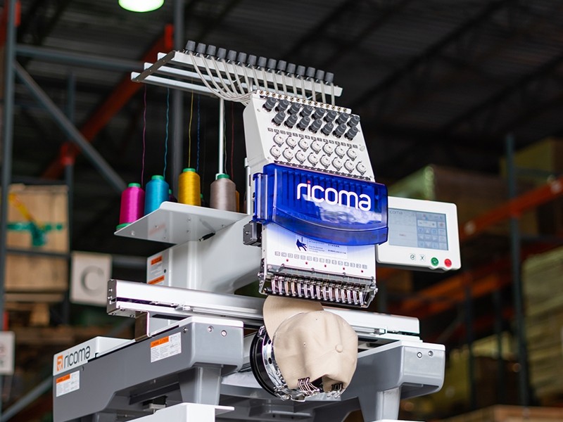 Ricoma 1501TC-7S embroidery machine - single head - 15 needles RICOMA Embroidery machines for industry Wiking Polska - 15 Ricoma 1501TC-7S embroidery machine - single head - 15 needles RICOMA Embroidery machines for industry Wiking Polska - 15