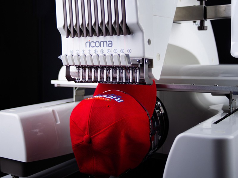 Ricoma EM1010 embroidery machine - single-head - 10 needles RICOMA Embroidery machines for industry Wiking Polska - 3