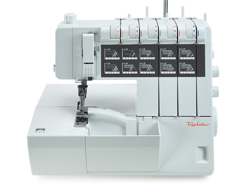 Overlock Redstar Coverlock 5.0 REDSTAR 5 thread cowls Wiking Polska - 2