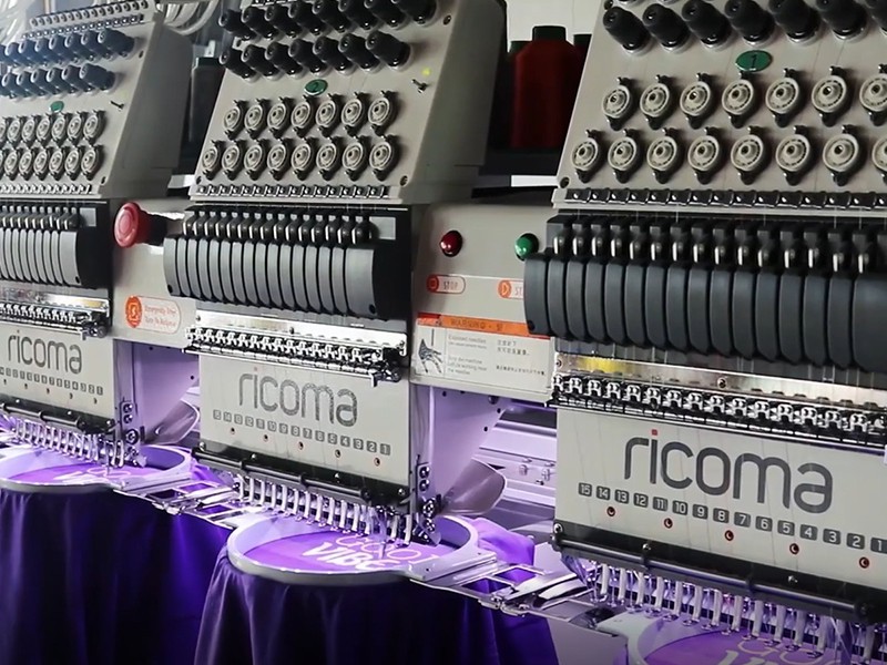 Embroidery machine Ricoma CHT2-1206 RICOMA Embroidery machines Wiking Polska - 2 Embroidery machine Ricoma CHT2-1206 RICOMA Embroidery machines Wiking Polska - 2