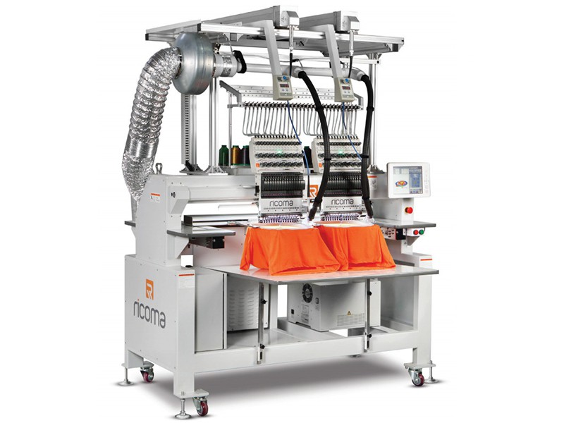 Ricoma embroidery machine with laser CHT-1502-LC RICOMA Embroidery Machines Wiking Polska - 1