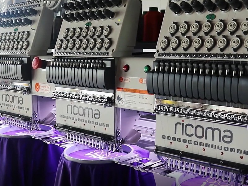 Ricoma MT-1502 Double Head Commercial Embroidery Machine