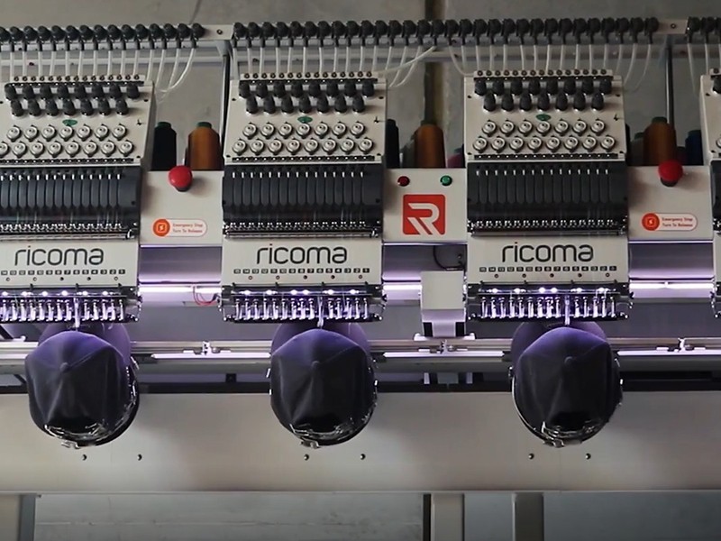 Embroidery machine Ricoma MT-1502 RICOMA Embroidery machines Wiking Polska - 5