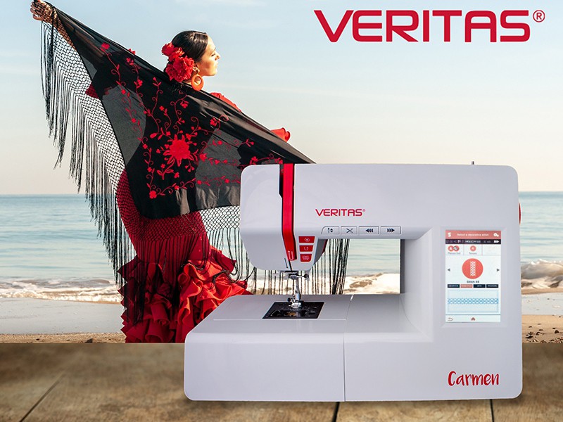 Sewing machine Veritas Carmen PLUS CASE! Veritas Electronic machines Wiking Polska - 3
