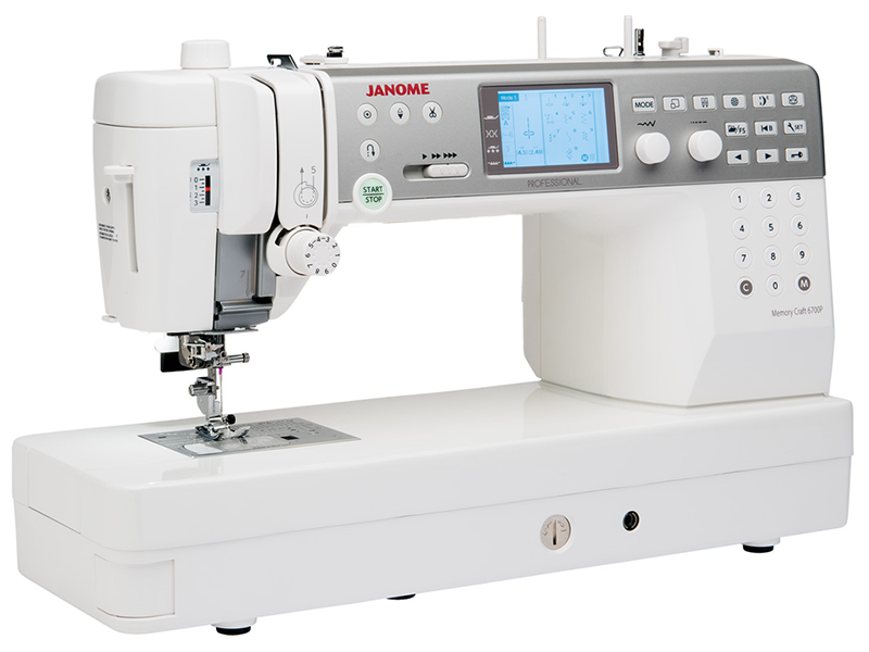 Sewing machine JANOME MEMORY CRAFT 6700P JANOME Electronic machines Wiking Polska - 4