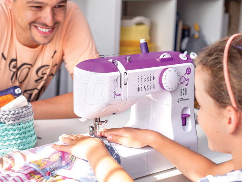 Sewing machine TEXI JOY 13 PINK FOR CHILDREN Texi Sewing machines Wiking Polska - 2