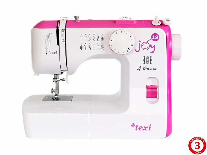 Sewing machine TEXI JOY 13 PINK FOR CHILDREN Texi Sewing machines Wiking Polska - 1