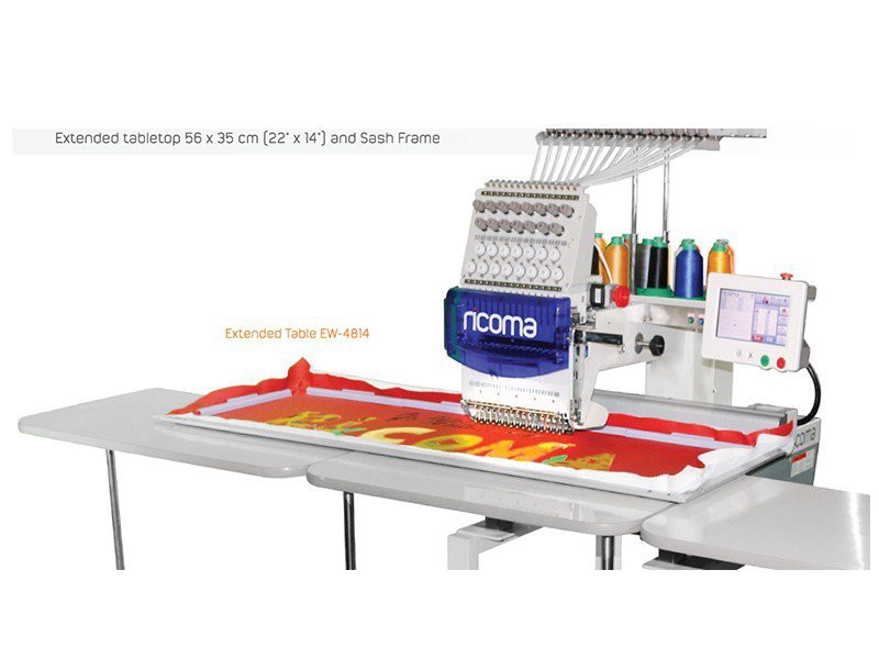 Embroidery machine Ricoma 1501TC-7S - Z-PRZYSTAWKĄ-DO-CEKINÓW RICOMA Embroidery machines Wiking Polska - 3 Embroidery machine Ricoma 1501TC-7S - Z-PRZYSTAWKĄ-DO-CEKINÓW RICOMA Embroidery machines Wiking Polska - 3