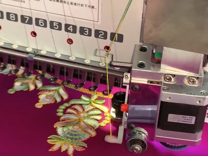Ricoma 1501TC-7S embroidery machine - with a cord attachment RICOMA Embroidery machines Wiking Polska - 1