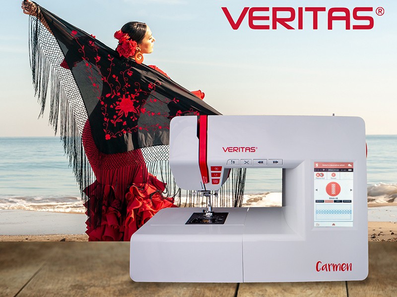 Veritas Carmen Sewing Machine + Veritas Suitcase Electronic Machines Wiking Polska - 2