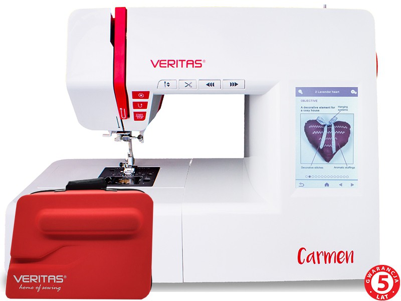 Veritas Carmen Sewing Machine + Veritas Suitcase Electronic Machines Wiking Polska - 1