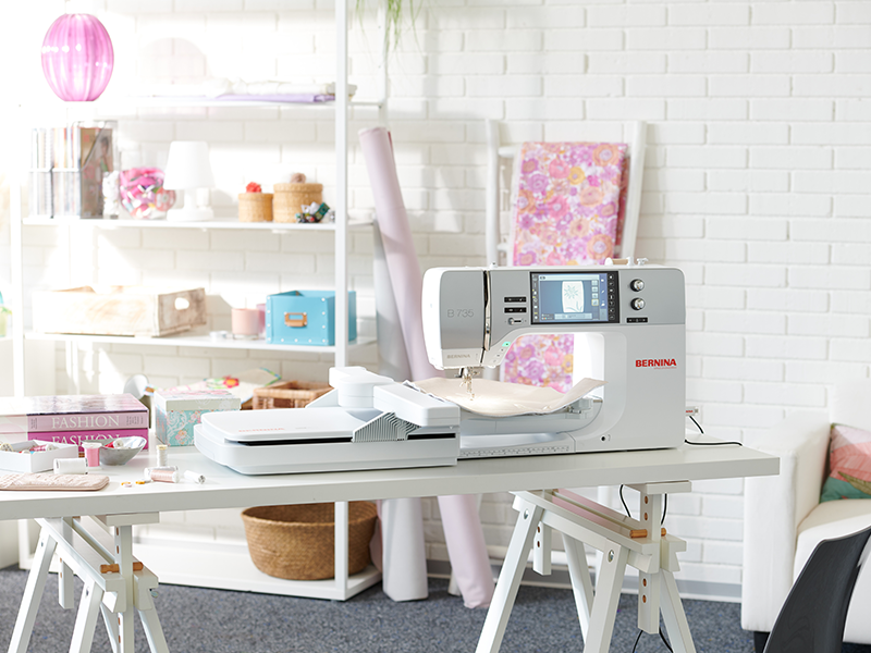 Hafciarka Bernina B735. Bernina Hafciarki Wiking Polska - 3