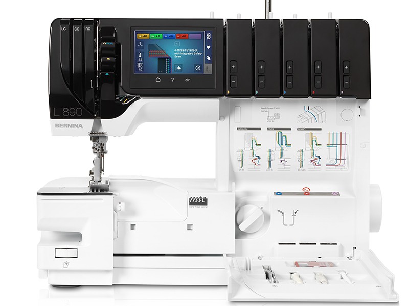Coverlok Bernina L890 with renderer Bernina Overlocks Wiking Polska - 2 Coverlok Bernina L890 with renderer Bernina Overlocks Wiking Polska - 2