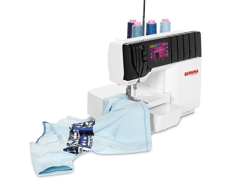 Coverlok Bernina L890 z renderką Bernina Owerloki Wiking Polska - 10