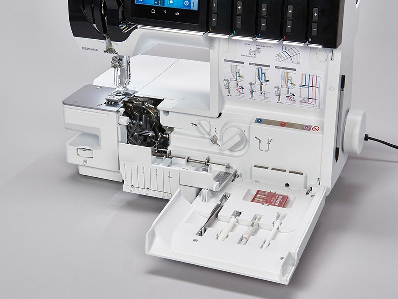 Coverlok Bernina L890 з рендером Bernina Оверлоки Wiking Polska - 17