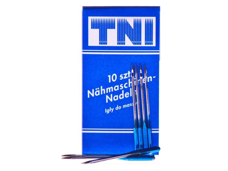 Needles TNI - 90 - thin - stock - for industrial machines TNI Needles, spools, oil Wiking Polska - 1