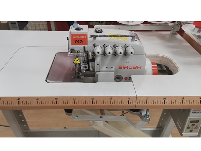 SIRUBA 373L-504M2-15-DKLU SIRUBA 5-threaded overlock 3-threaded hemstitch overlocker Wiking Poland - 4