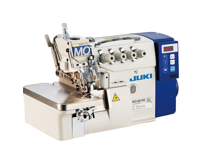 Juki MO6816S/DD10 5-threaded Direct Drive overlock machine