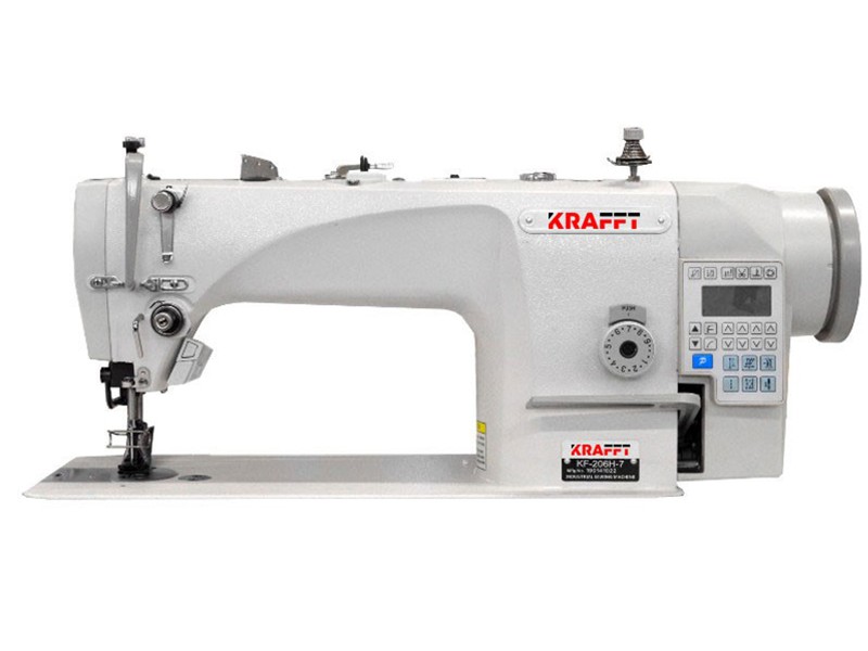 Maszyna do szycia Stebnówka z potrójnym transportem Kraft KF-206H-7 Krafft Stebnówki płaskie jednoigłowe Wiking Polska - 2 Maszyna do szycia Stebnówka z potrójnym transportem Kraft KF-206H-7 Krafft Stebnówki płaskie jednoigłowe Wiking Polska - 2
