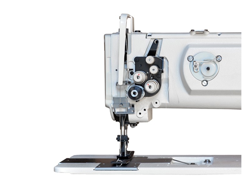 Sewing machine 2-needle lockstitch machine with triple feed KRAFFT KF-1560J 1/2”″ Krafft 2-needle flat lockstitch machines Sewing machine 2-needle lockstitch machine with triple feed KRAFFT KF-1560J 1/2”″ Krafft 2-needle flat lockstitch machines