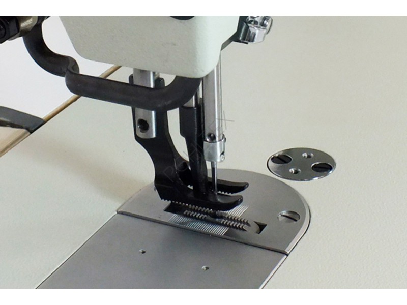 Sewing machine Kraft triple feed lockstitch machine KF-206H Krafft Single needle flat lockstitch machines Wiking Polska - 4 Sewing machine Kraft triple feed lockstitch machine KF-206H Krafft Single needle flat lockstitch machines Wiking Polska - 4