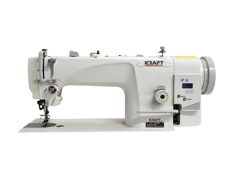 Sewing machine Kraft triple feed lockstitch machine KF-206H Krafft Single needle flat lockstitch machines Wiking Polska - 2 Sewing machine Kraft triple feed lockstitch machine KF-206H Krafft Single needle flat lockstitch machines Wiking Polska - 2