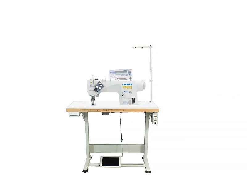Sewing machine 2-needle lockstitch machine with double feed JUKI LH-3528 ASF-7-WB/AK135 automatic