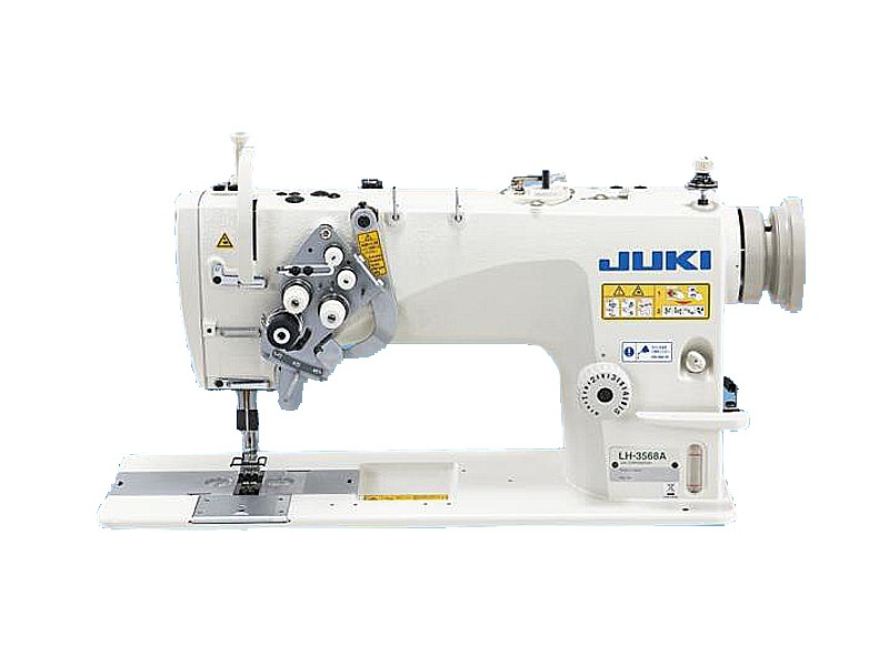 Sewing machine 2-needle double feed lockstitch machine JUKI LH-3568 ASF JUKI 2-needle flat lockstitch machines Wiking Pol Sewing machine 2-needle double feed lockstitch machine JUKI LH-3568 ASF JUKI 2-needle flat lockstitch machines Wiking Pol