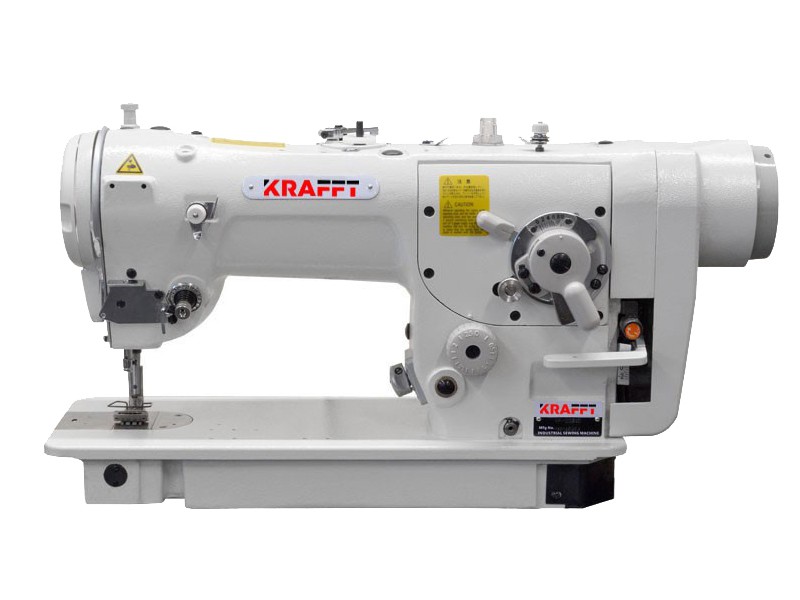 Maszyna do szycia ZIG-ZAK Z TRANSPORTEM DOLNYM KRAFFT KF-2284D Krafft Stebnówki płaskie jednoigłowe Wiking Polska - 2