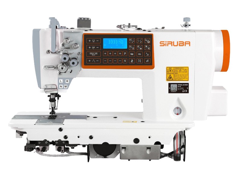 Sewing machine AUTOMAT 2-needle lockstitch machine SIRUBA DT828L-75-064H SIRUBA 2-needle flat lockstitch machines Wiking Polska Sewing machine AUTOMAT 2-needle lockstitch machine SIRUBA DT828L-75-064H SIRUBA 2-needle flat lockstitch machines Wiking Polska