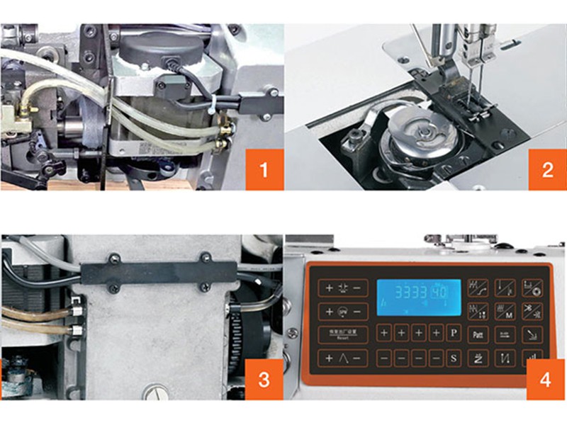 Sewing machine AUTOMAT 2-needle lockstitch machine SIRUBA DT828L-45-064MC SIRUBA 2-needle flat lockstitch machines Wiking Sewing machine AUTOMAT 2-needle lockstitch machine SIRUBA DT828L-45-064MC SIRUBA 2-needle flat lockstitch machines Wiking