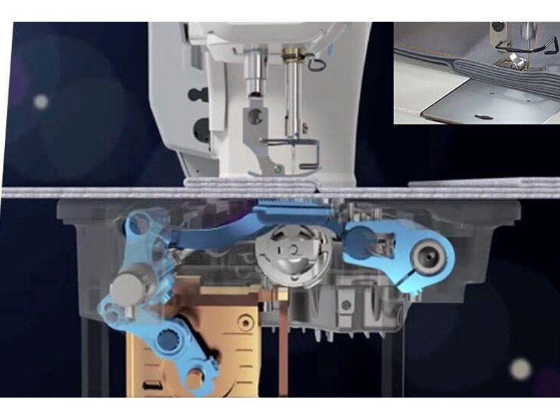 Sewing machine 1-needle automatic lockstitch machine Jack A8 Jack Single-needle flat lockstitch machines Wiking Polska - 11 Sewing machine 1-needle automatic lockstitch machine Jack A8 Jack Single-needle flat lockstitch machines Wiking Polska - 11