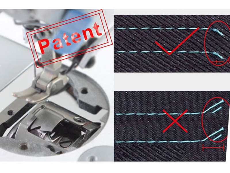 Sewing machine 1-needle automatic lockstitch machine Jack A8 Jack Single-needle flat lockstitch machines Wiking Polska - 5 Sewing machine 1-needle automatic lockstitch machine Jack A8 Jack Single-needle flat lockstitch machines Wiking Polska - 5