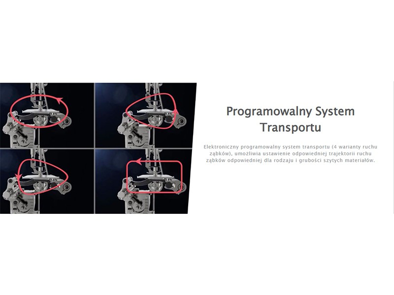 Sewing machine 1-needle automatic lockstitch machine Jack A7-DH-7 Jack Single-needle flat lockstitch machines Wiking Polska - 4 Sewing machine 1-needle automatic lockstitch machine Jack A7-DH-7 Jack Single-needle flat lockstitch machines Wiking Polska - 4
