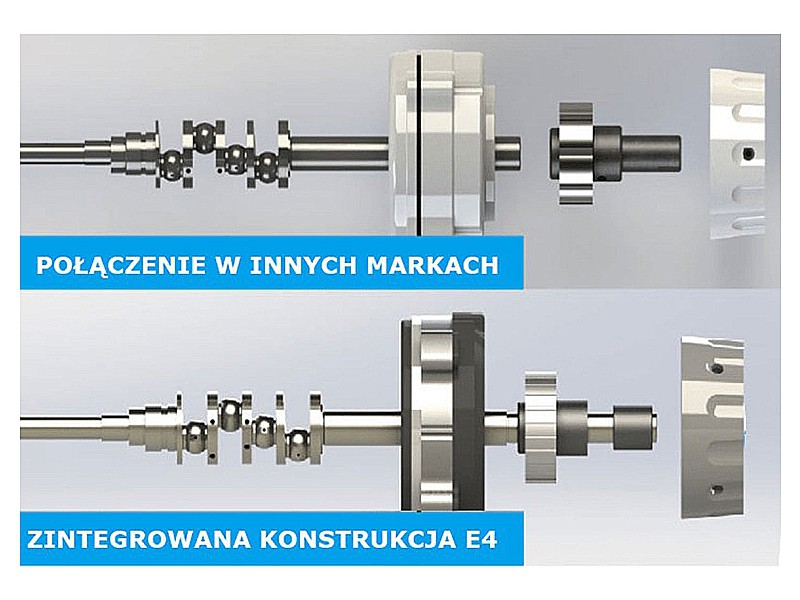 3-thread overlock Jack JK-E4S-3-02/233 Jack Industrial overlock machines Wiking Polska - 5