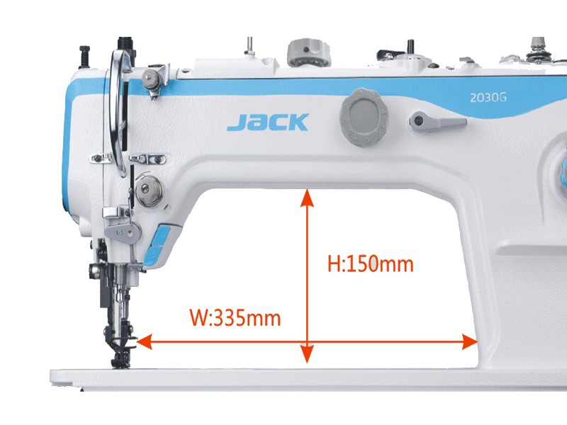 Sewing machine Automatic 1-needle lockstitch machine Jack JK-2030G-4Q- 33,5 cm Jack Single-needle flat lockstitch machine Sewing machine Automatic 1-needle lockstitch machine Jack JK-2030G-4Q- 33,5 cm Jack Single-needle flat lockstitch machine